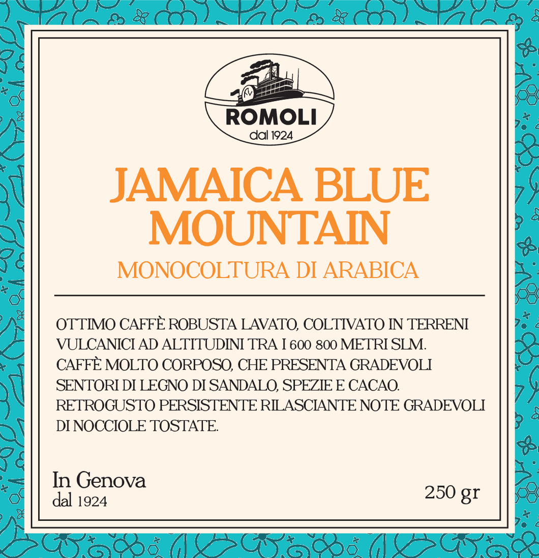 JAMAICA BLUE MOUNTAIN