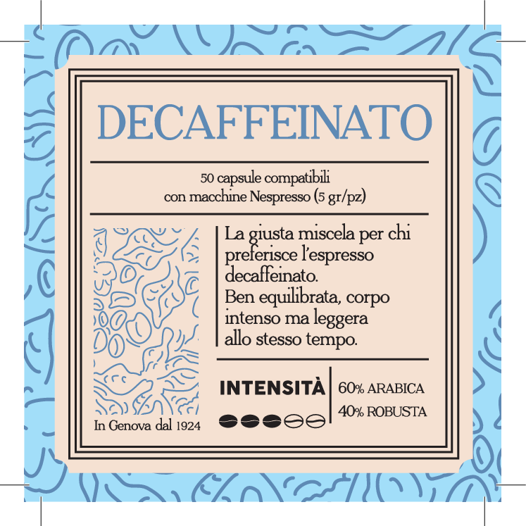 DECAFFEINATO COMPATIBILE NESPRESSO®