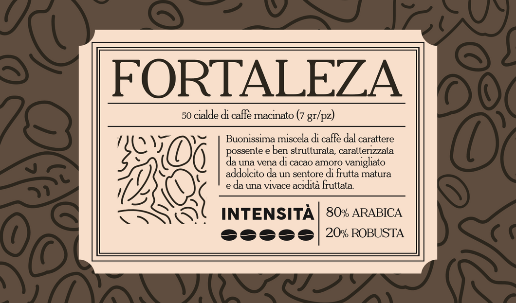 FORTALEZA COMPATIBILE CIALDA FILTRO CARTA ESE